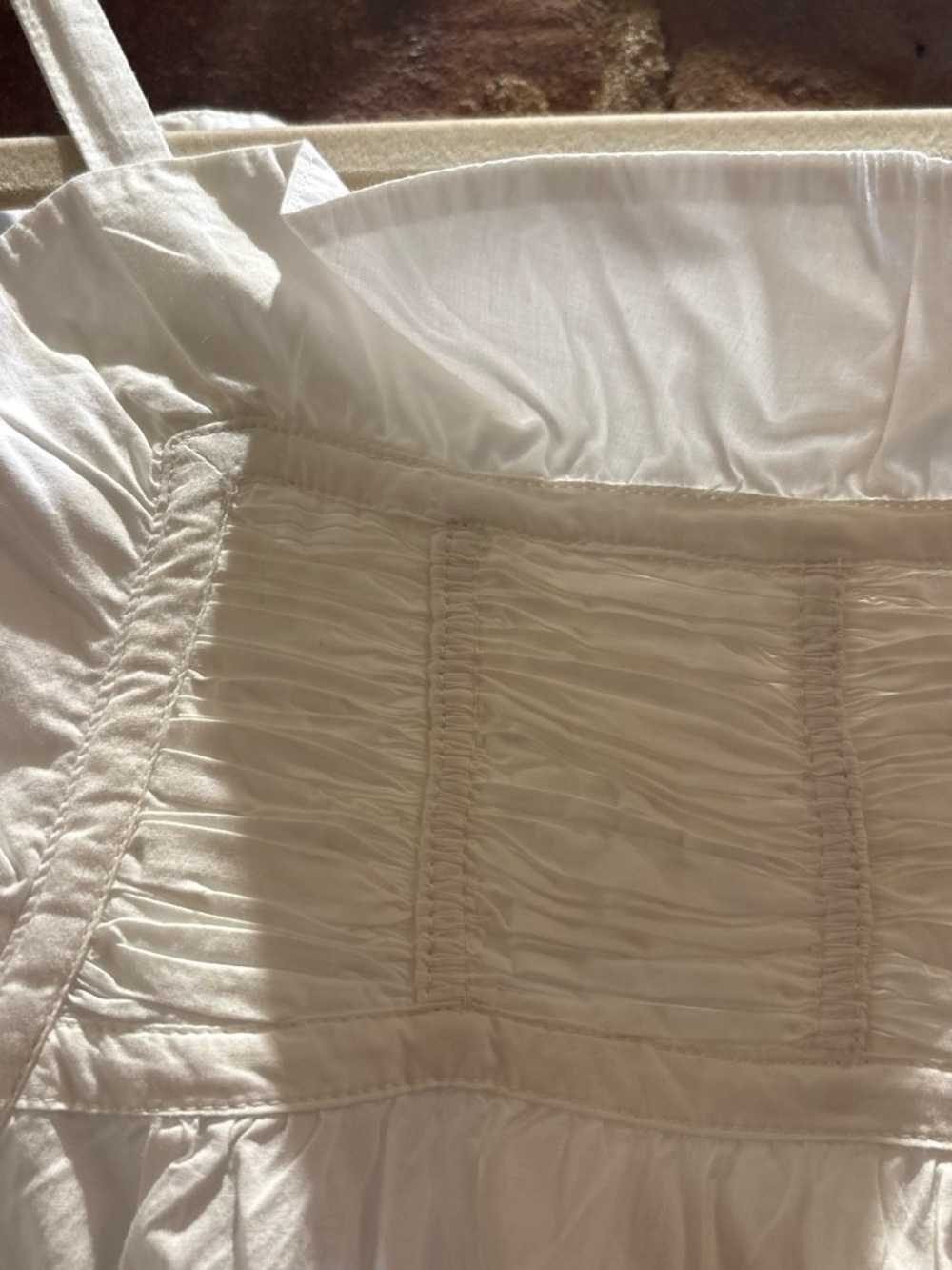 BRAND NEW WITH TAGS DOEN LYNETTE DRESS SIZE L IVORY WHITE - Picture 3 of 6